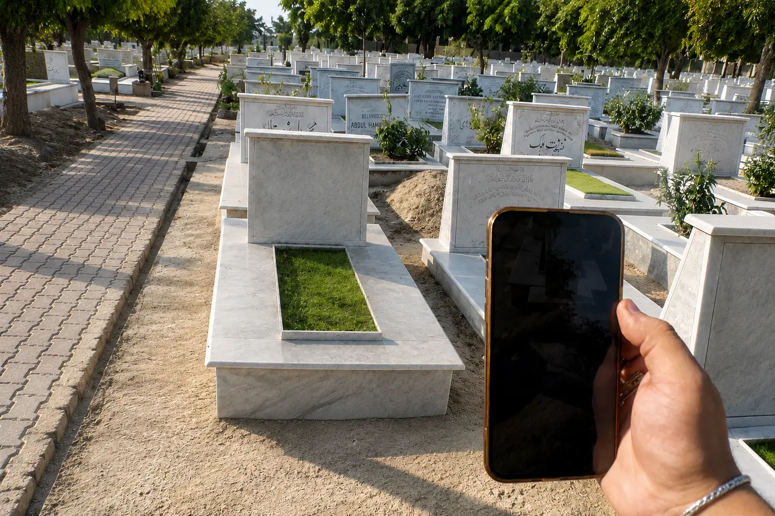 Live Video Call — Qabar Safai grave care service